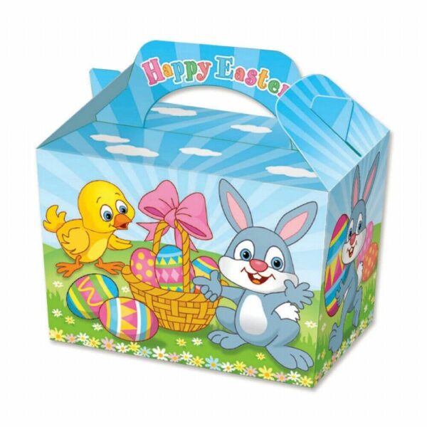 Easter Bunny Cardboard Lunch Box