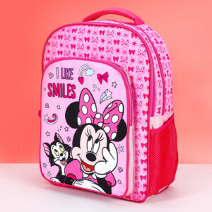 Large Pink Minnie Mouse Backpack